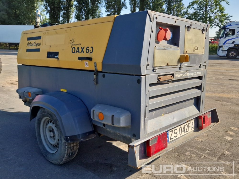 2013 Atlas Copco QAX60 - Elektrinis generatorius: foto 2 2013 Atlas Copco QAX60 - Elektrinis generatorius: foto 2