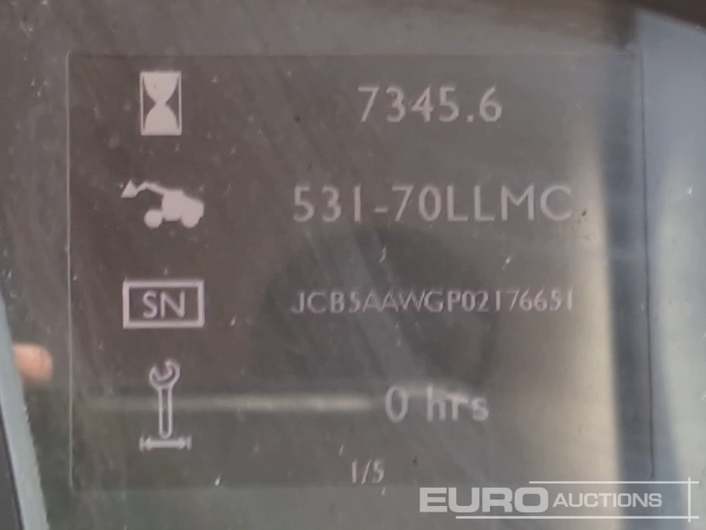 Teleskopinis krautuvas 2013 JCB 531-70: foto 32