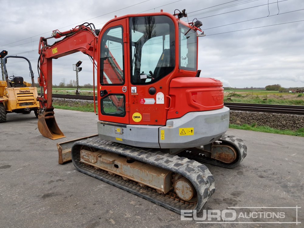 2014 Volvo ECR88D - Mini ekskavatorius: foto 3 2014 Volvo ECR88D - Mini ekskavatorius: foto 3