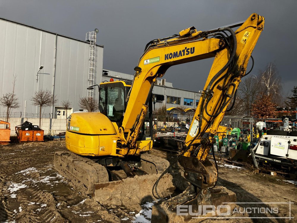 2015 Komatsu PC80MR-3 - Mini ekskavatorius: foto 4 2015 Komatsu PC80MR-3 - Mini ekskavatorius: foto 4