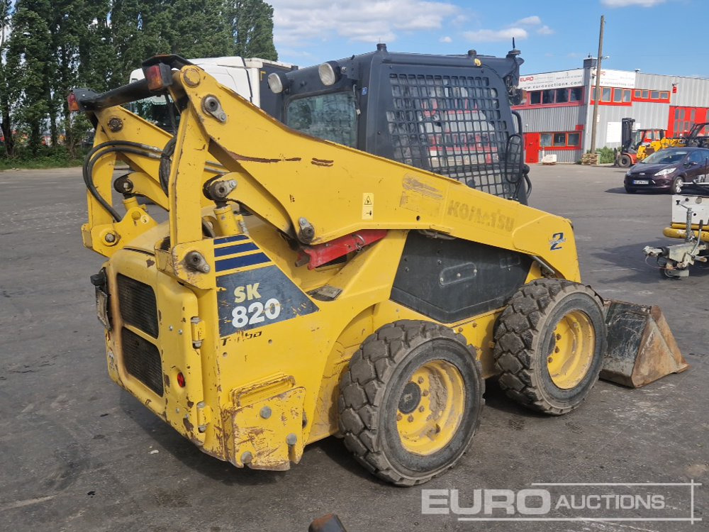2015 Komatsu SK820-5 - Mini krautuvas: foto 4 2015 Komatsu SK820-5 - Mini krautuvas: foto 4