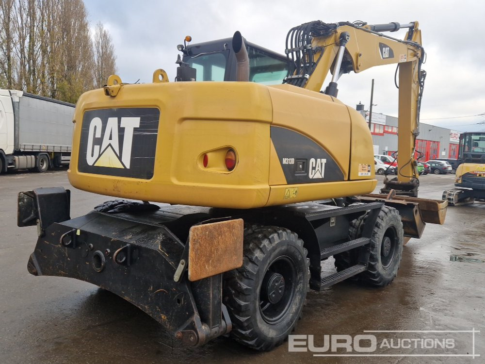 2016 CAT M313D - Ratinis ekskavatorius: foto 5 2016 CAT M313D - Ratinis ekskavatorius: foto 5