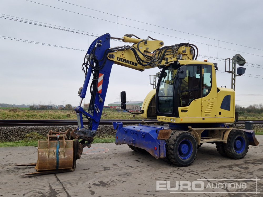 2016 Liebherr A914 Compact - Ratinis ekskavatorius: foto 1 2016 Liebherr A914 Compact - Ratinis ekskavatorius: foto 1
