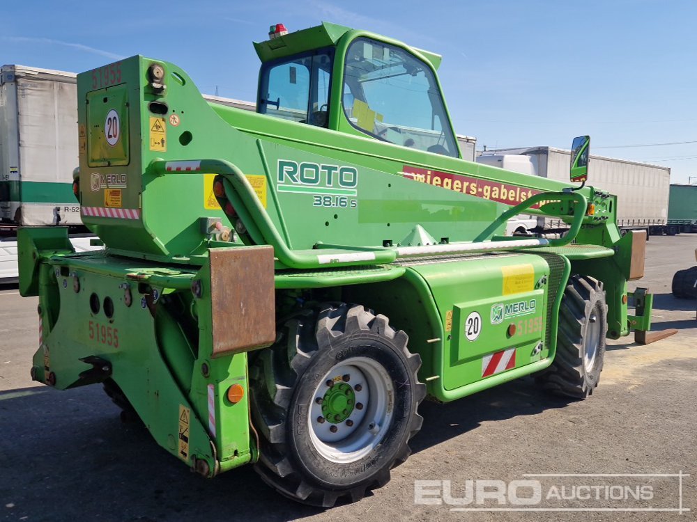 2016 Merlo Roto 38.16S - Teleskopinis krautuvas: foto 5 2016 Merlo Roto 38.16S - Teleskopinis krautuvas: foto 5