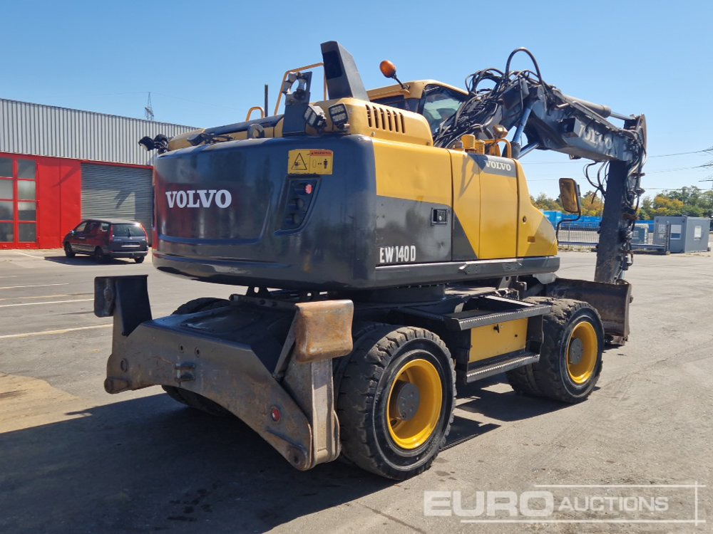 2017 Volvo EW140D - Ratinis ekskavatorius: foto 5 2017 Volvo EW140D - Ratinis ekskavatorius: foto 5