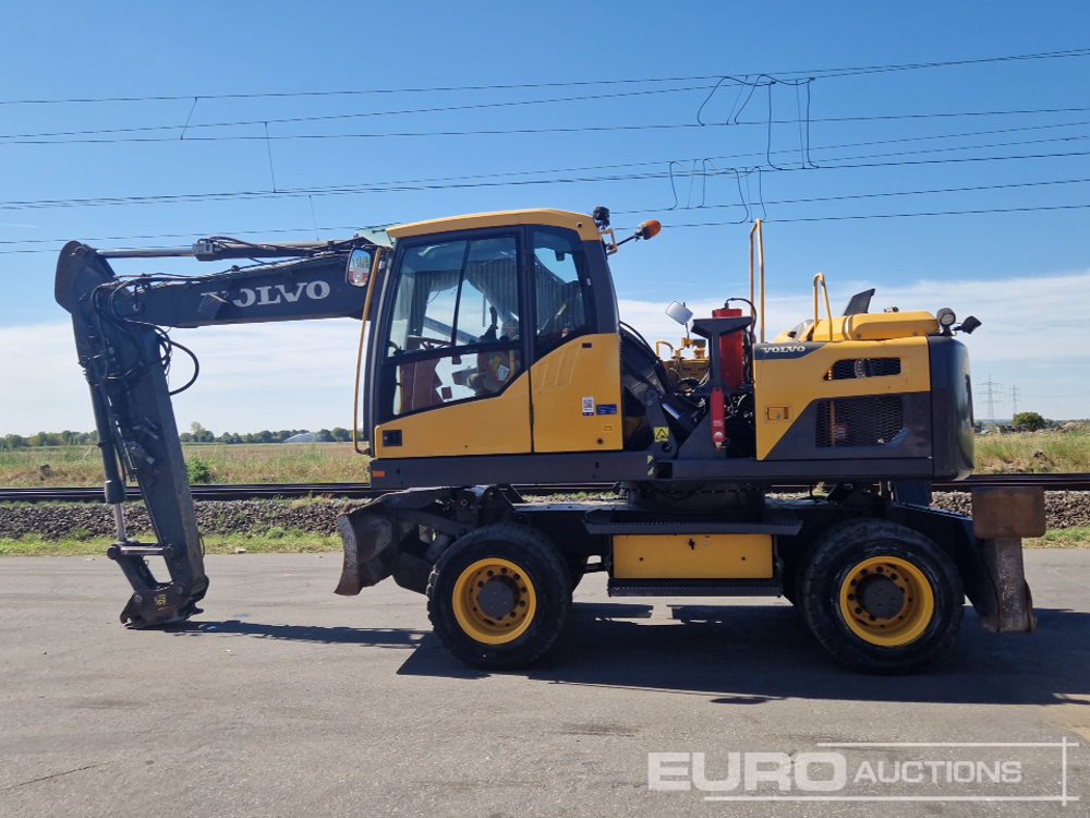 2017 Volvo EW140D - Ratinis ekskavatorius: foto 2 2017 Volvo EW140D - Ratinis ekskavatorius: foto 2