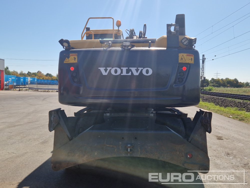 2017 Volvo EW140D - Ratinis ekskavatorius: foto 4 2017 Volvo EW140D - Ratinis ekskavatorius: foto 4