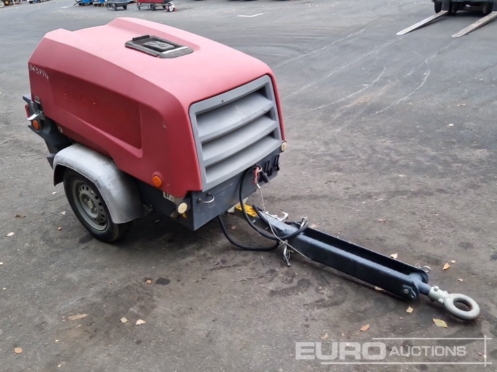 2018 Atlas Copco XAS38 80CFM - Oro kompresorius: foto 4 2018 Atlas Copco XAS38 80CFM - Oro kompresorius: foto 4