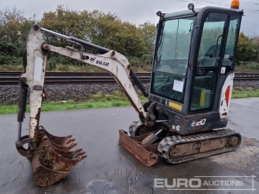 2018 Bobcat E20 - Mini ekskavatorius: foto 1 2018 Bobcat E20 - Mini ekskavatorius: foto 1