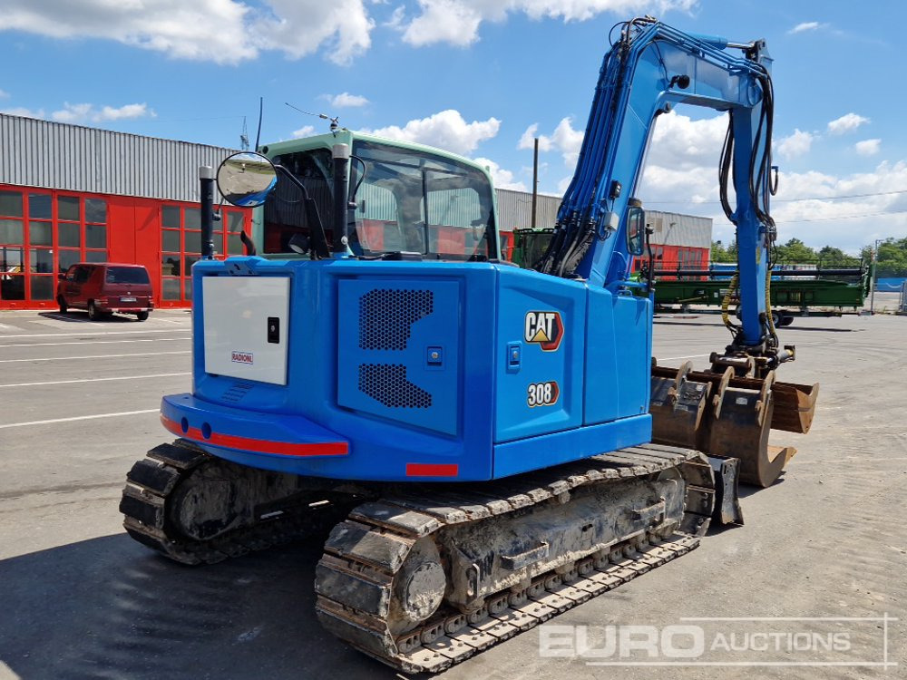 2019 CAT 308CR - Mini ekskavatorius: foto 5 2019 CAT 308CR - Mini ekskavatorius: foto 5