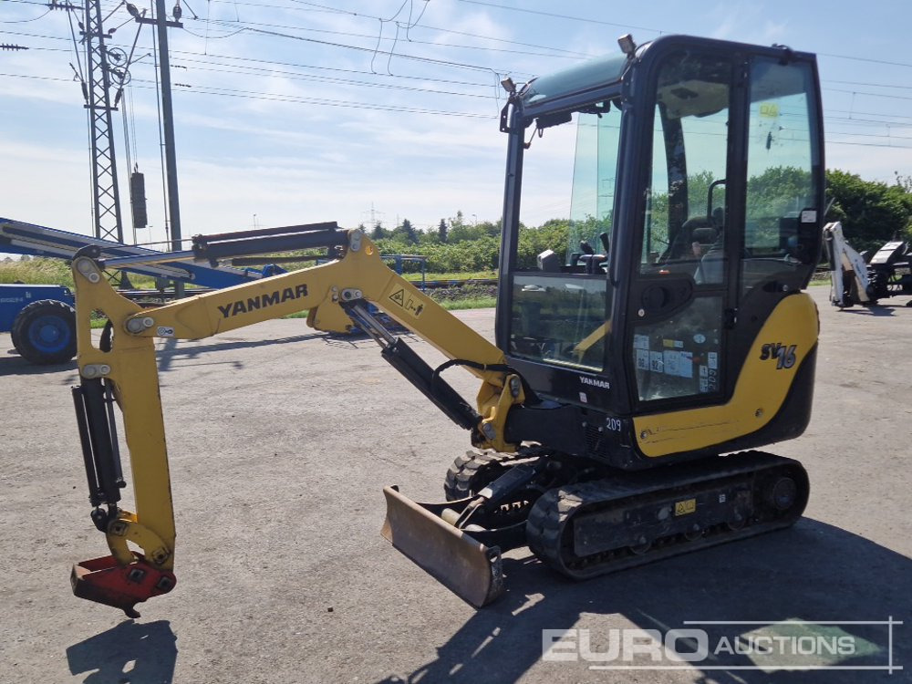 2020 Yanmar SV16 - Mini ekskavatorius: foto 1 2020 Yanmar SV16 - Mini ekskavatorius: foto 1