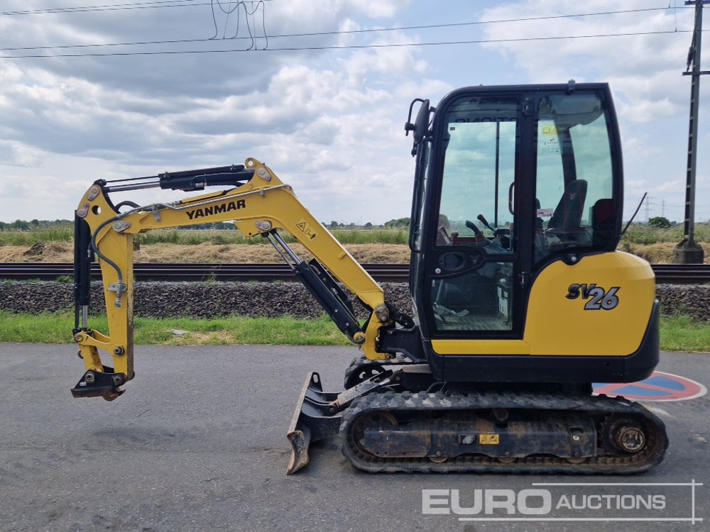 2020 Yanmar SV26 - Mini ekskavatorius: foto 2 2020 Yanmar SV26 - Mini ekskavatorius: foto 2