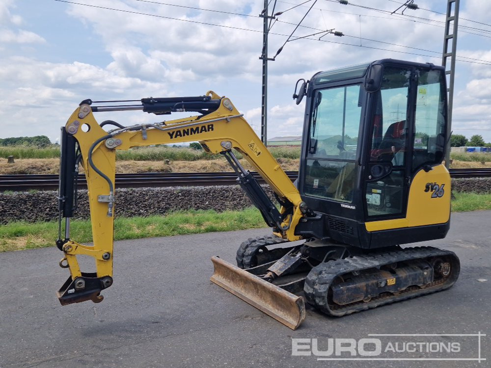 2020 Yanmar SV26 - Mini ekskavatorius: foto 1 2020 Yanmar SV26 - Mini ekskavatorius: foto 1