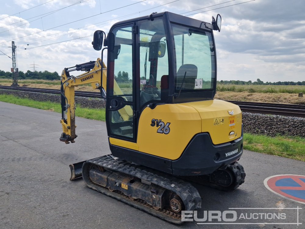 2020 Yanmar SV26 - Mini ekskavatorius: foto 3 2020 Yanmar SV26 - Mini ekskavatorius: foto 3