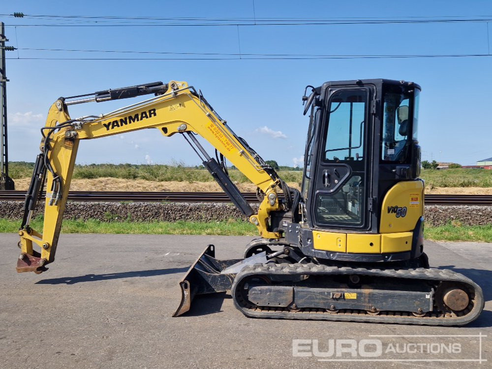 2020 Yanmar ViO50-6A - Mini ekskavatorius: foto 2 2020 Yanmar ViO50-6A - Mini ekskavatorius: foto 2