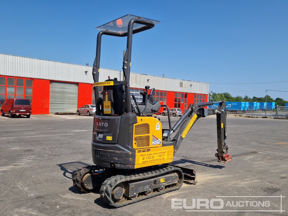 2022 Kato 12VXE - Mini ekskavatorius: foto 4 2022 Kato 12VXE - Mini ekskavatorius: foto 4