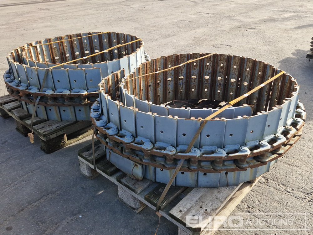 350mm Steel Tracks (2 of) - Atsarginės dalys - Ekskavatorius: foto 4 350mm Steel Tracks (2 of) - Atsarginės dalys - Ekskavatorius: foto 4