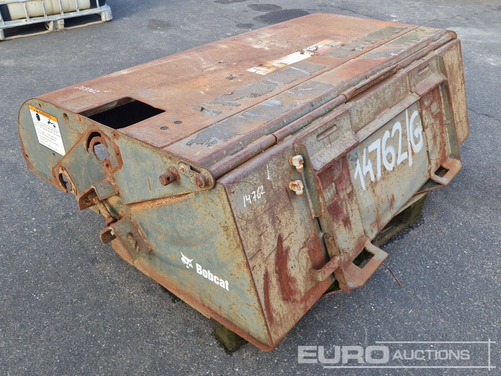 Bobcat Sweeper Collector to suit Skidsteer - Kaušas: foto 2 Bobcat Sweeper Collector to suit Skidsteer - Kaušas: foto 2