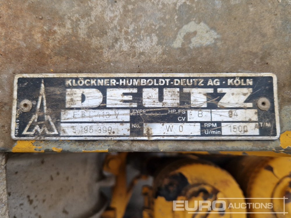 Variklis Deutz F6L413V Cylinder Diesel Engine: foto 10
