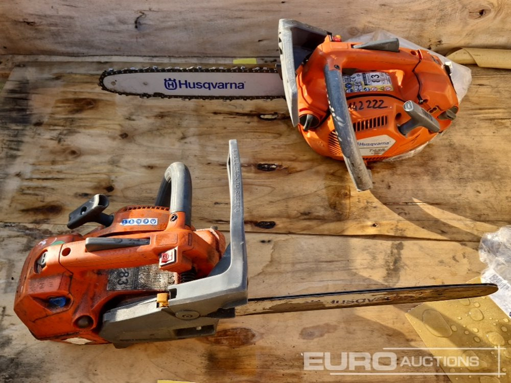 Husqvarna Chainsaws (2 of) - Statybinė įranga: foto 1 Husqvarna Chainsaws (2 of) - Statybinė įranga: foto 1