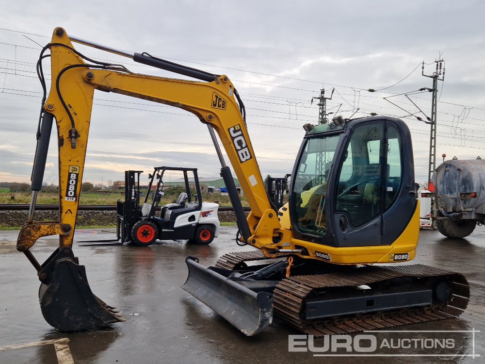JCB 8080 ZTS - Mini ekskavatorius: foto 1 JCB 8080 ZTS - Mini ekskavatorius: foto 1