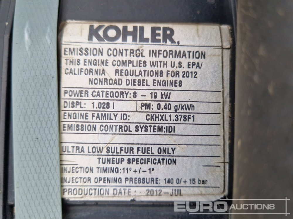 Variklis Kohler Engine to suit Wacker RTX-SC2: foto 8