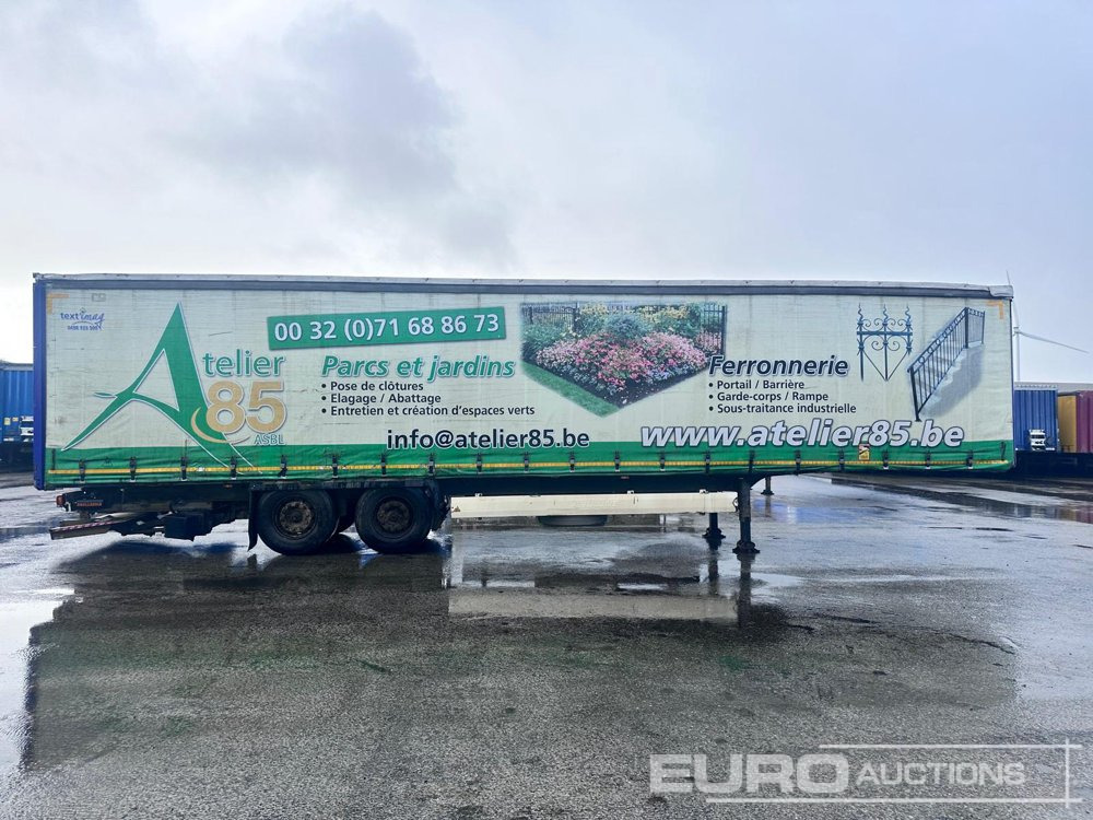 Krone Curtainsider Trailer, 2 Axle, Taillift (Belgium Reg. Docs) - Tentinė puspriekabė: foto 4 Krone Curtainsider Trailer, 2 Axle, Taillift (Belgium Reg. Docs) - Tentinė puspriekabė: foto 4