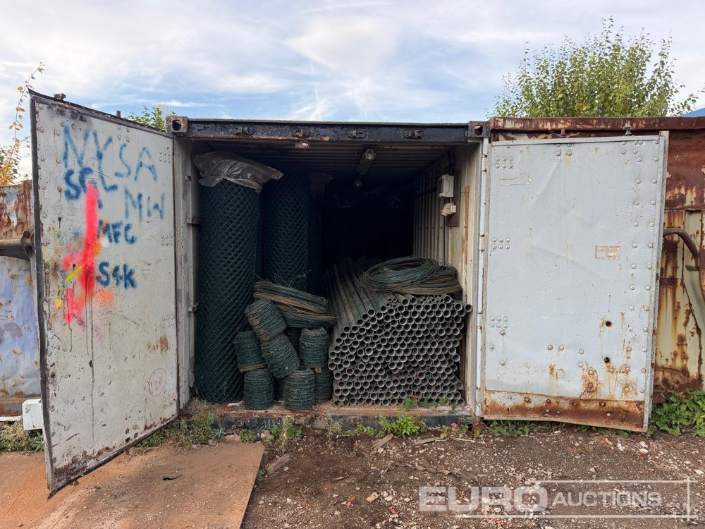 Steel Storage Container, Fencing Poles, Fencing Wire, Barb Wire, (Being Sold Offsite : Duisburg, 47239 Germany) - Jūrinis konteineris: foto 2 Steel Storage Container, Fencing Poles, Fencing Wire, Barb Wire, (Being Sold Offsite : Duisburg, 47239 Germany) - Jūrinis konteineris: foto 2