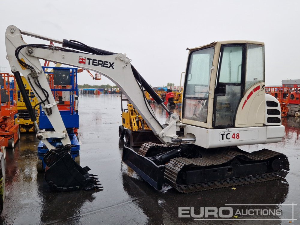 Terex TC48 - Mini ekskavatorius: foto 1 Terex TC48 - Mini ekskavatorius: foto 1