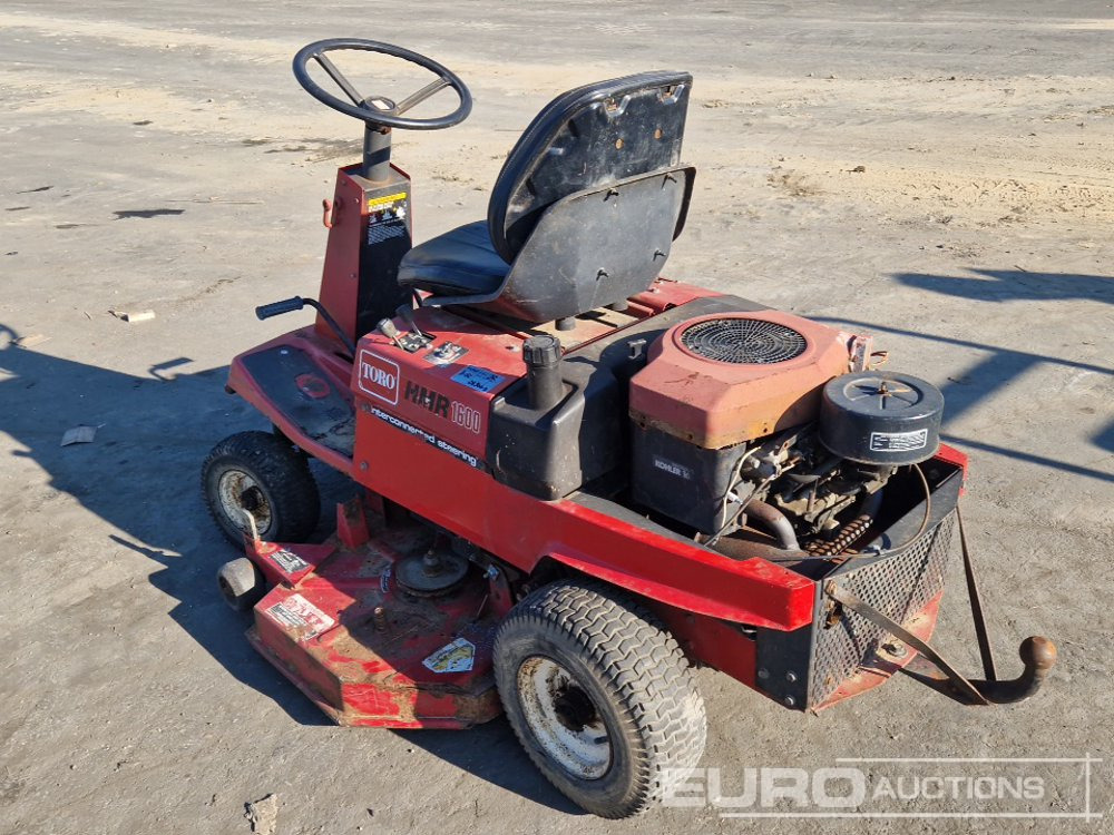 Toro HMR 1600 Ride on Lawnmower - Vejapjovė: foto 2 Toro HMR 1600 Ride on Lawnmower - Vejapjovė: foto 2