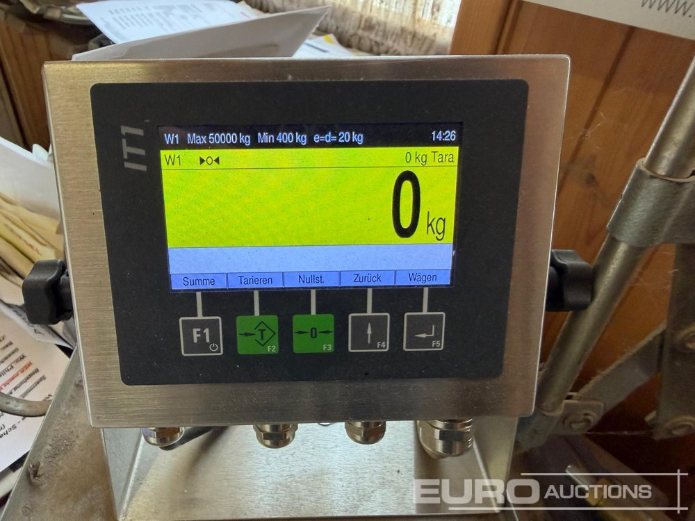 Truck Weighbridge Station, Weight Display Screen (Being Sold Offsite : Duisburg, 47239 Germany) - Jūrinis konteineris: foto 5 Truck Weighbridge Station, Weight Display Screen (Being Sold Offsite : Duisburg, 47239 Germany) - Jūrinis konteineris: foto 5