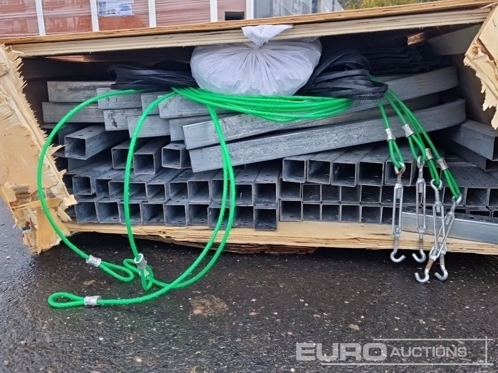 Unused 2025 30x12.6x17' Metal Garage Carport - Buitinis konteineris: foto 4 Unused 2025 30x12.6x17' Metal Garage Carport - Buitinis konteineris: foto 4