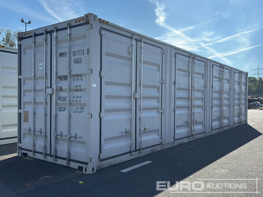 Unused 2025 CTTN 40HQ New Container, One Side Multi-Door, 4 Doors - Jūrinis konteineris: foto 1 Unused 2025 CTTN 40HQ New Container, One Side Multi-Door, 4 Doors - Jūrinis konteineris: foto 1