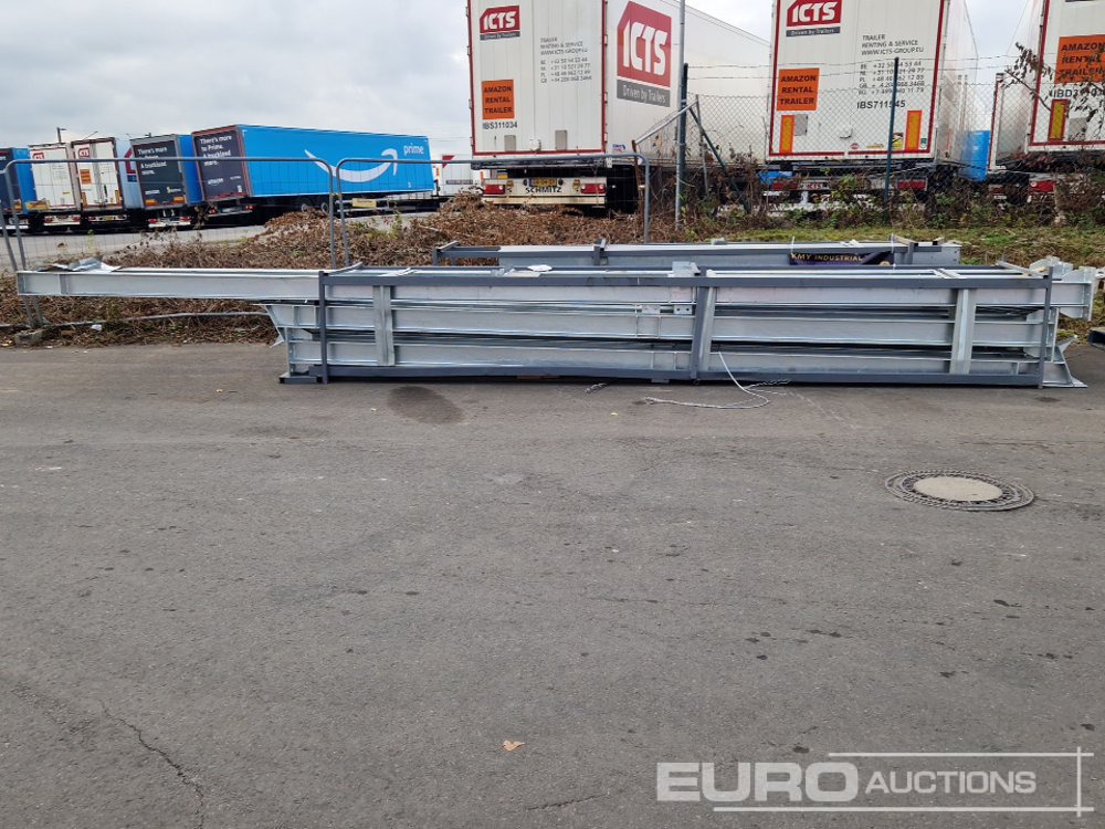 Unused 2025 KMY Industrial 10x10x6.3m Galvanized Steel Framed Building - Buitinis konteineris: foto 4 Unused 2025 KMY Industrial 10x10x6.3m Galvanized Steel Framed Building - Buitinis konteineris: foto 4