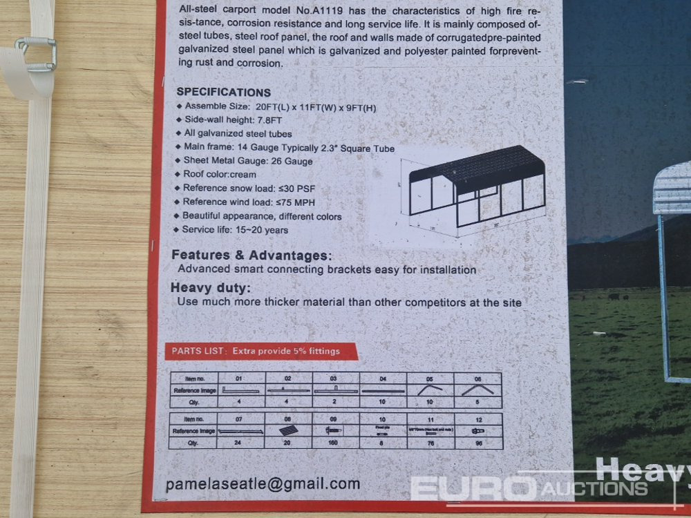 Unused 2025 MTO A1119 - Buitinis konteineris: foto 4 Unused 2025 MTO A1119 - Buitinis konteineris: foto 4