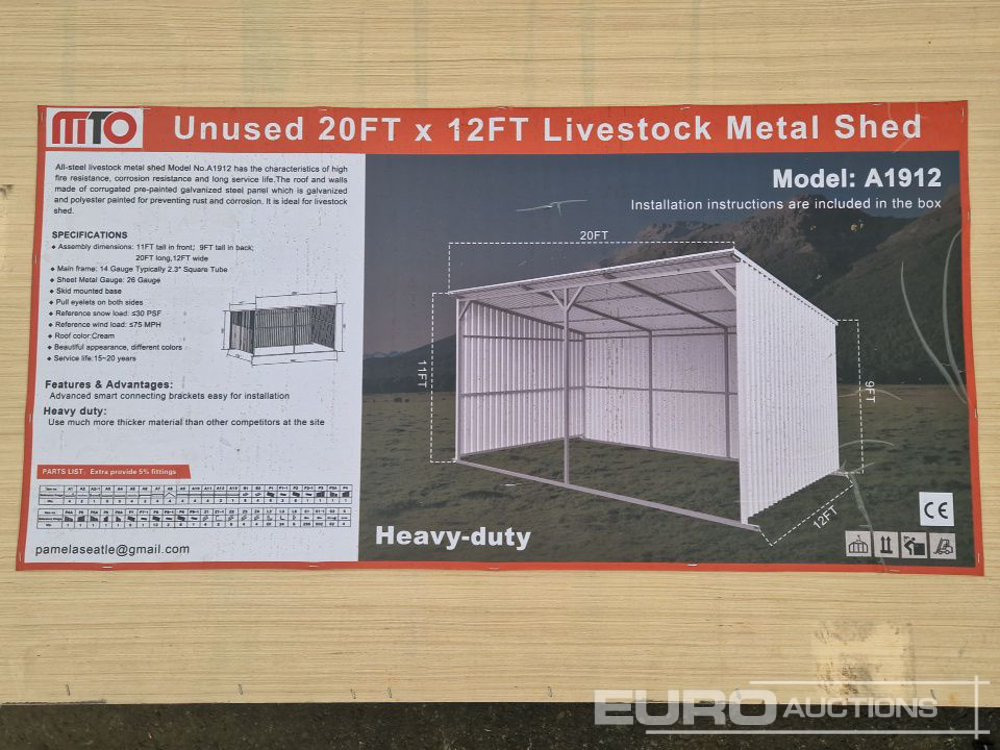 Unused 2025 MTO A1912 - Buitinis konteineris: foto 3 Unused 2025 MTO A1912 - Buitinis konteineris: foto 3