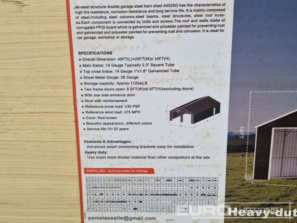 Unused 2025 MTO A4525G - Buitinis konteineris: foto 3 Unused 2025 MTO A4525G - Buitinis konteineris: foto 3