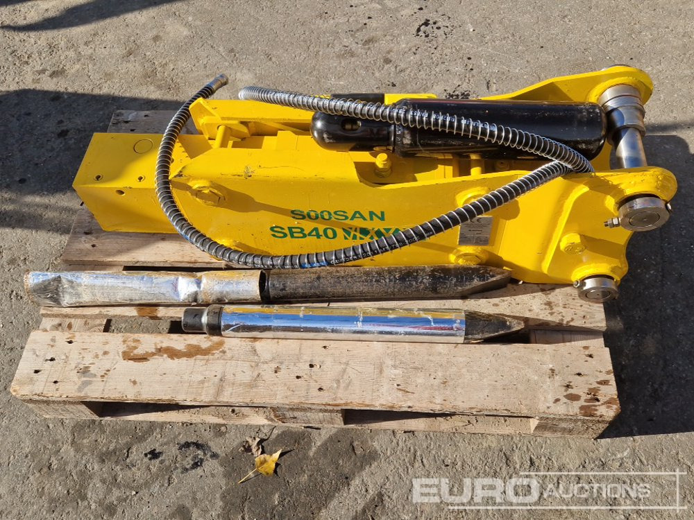 Unused 2025 Soosan SB40 - Hidraulinis kūjis: foto 1 Unused 2025 Soosan SB40 - Hidraulinis kūjis: foto 1