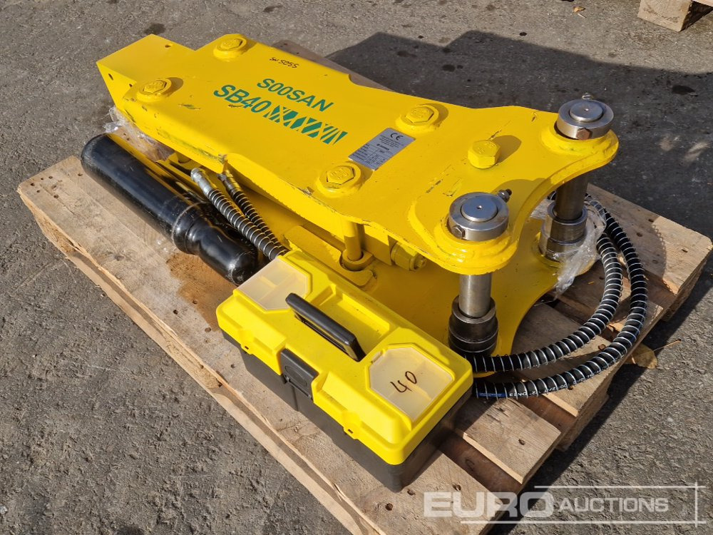 Unused 2025 Soosan SB40 - Hidraulinis kūjis: foto 4 Unused 2025 Soosan SB40 - Hidraulinis kūjis: foto 4