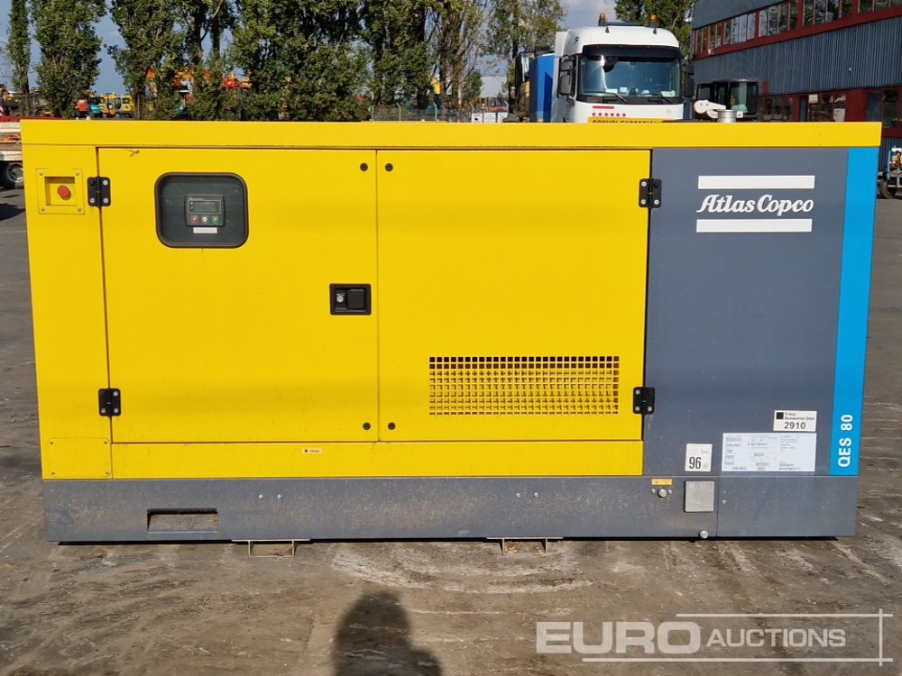 Unused Atlas Copco QES80 - Elektrinis generatorius: foto 2 Unused Atlas Copco QES80 - Elektrinis generatorius: foto 2