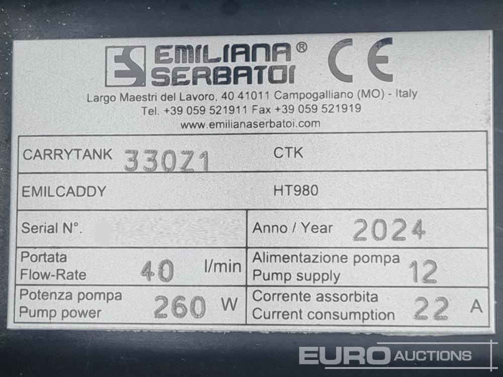 Unused Emiliana Serbatoi 330Z1 - Sandėliavimo talpykla: foto 5 Unused Emiliana Serbatoi 330Z1 - Sandėliavimo talpykla: foto 5
