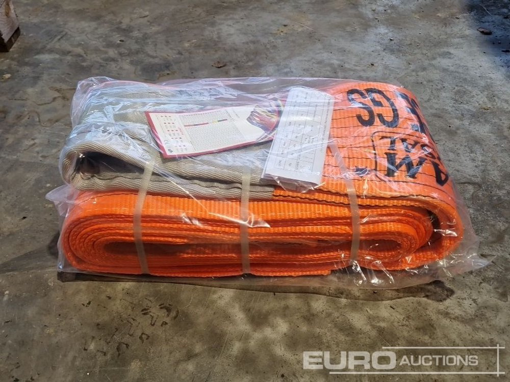 Unused Rydam 12 Ton x 6 Meter Flat Lifting Sling - Garažo įranga: foto 1 Unused Rydam 12 Ton x 6 Meter Flat Lifting Sling - Garažo įranga: foto 1