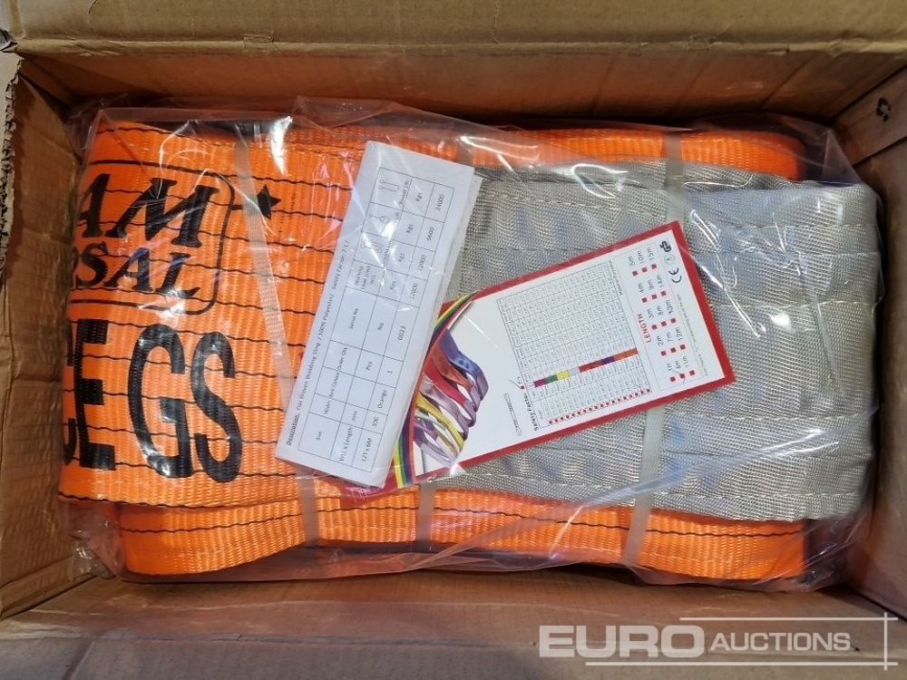Unused Rydam 12 Ton x 6 Meter Flat Lifting Sling - Garažo įranga: foto 3 Unused Rydam 12 Ton x 6 Meter Flat Lifting Sling - Garažo įranga: foto 3