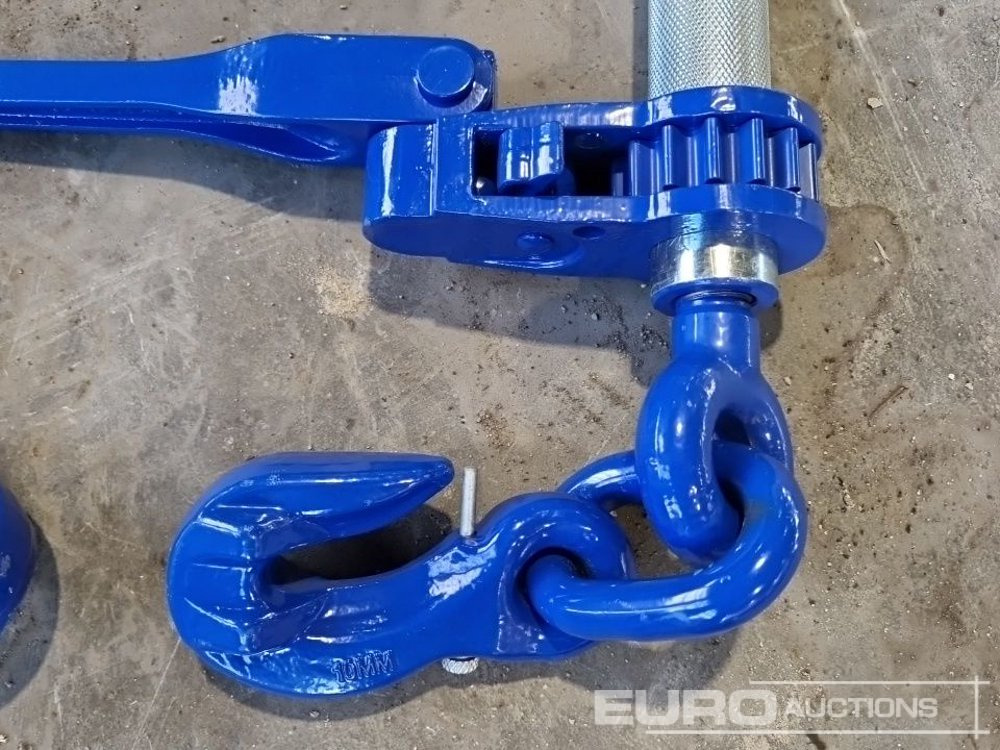 Unused Rydam Folding Handle 10mm Grade 80 Load Binders (1 Box 2 Pieces) - Garažo įranga: foto 5 Unused Rydam Folding Handle 10mm Grade 80 Load Binders (1 Box 2 Pieces) - Garažo įranga: foto 5