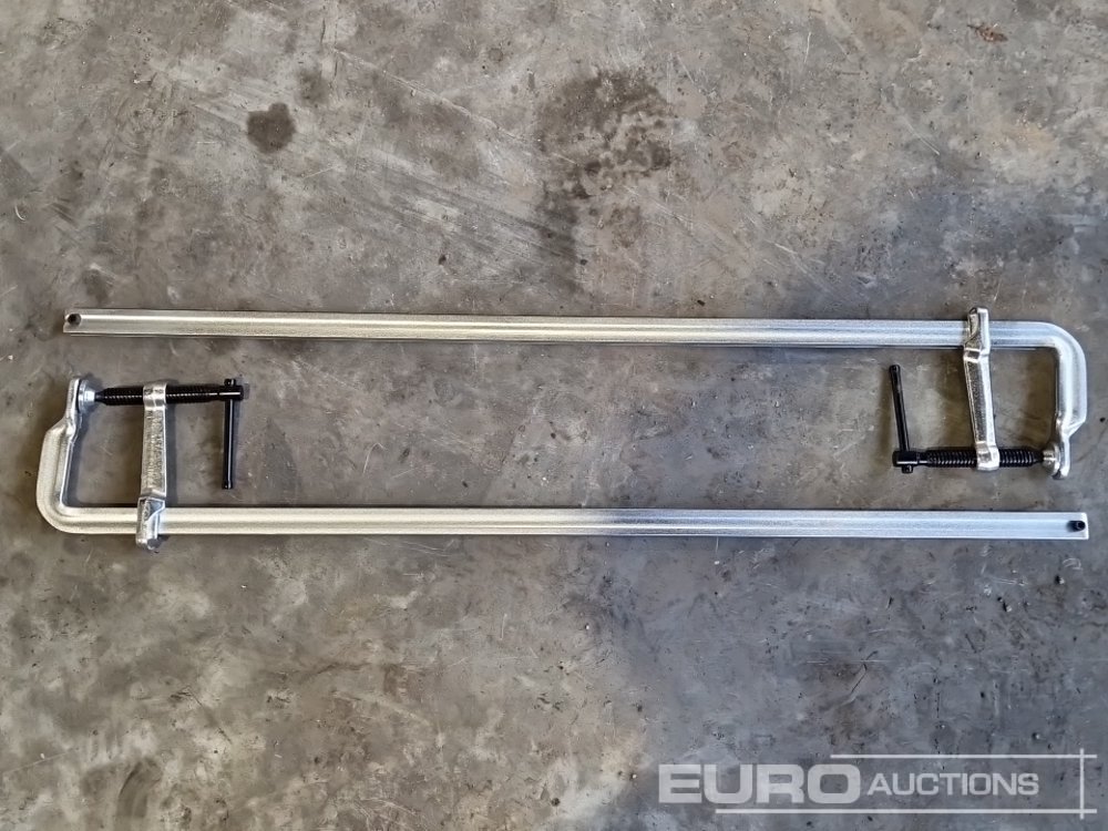 Unused Solid X Forged Welding Clamps 120mm x 1000mm (2 Pieces) - Garažo įranga: foto 4 Unused Solid X Forged Welding Clamps 120mm x 1000mm (2 Pieces) - Garažo įranga: foto 4