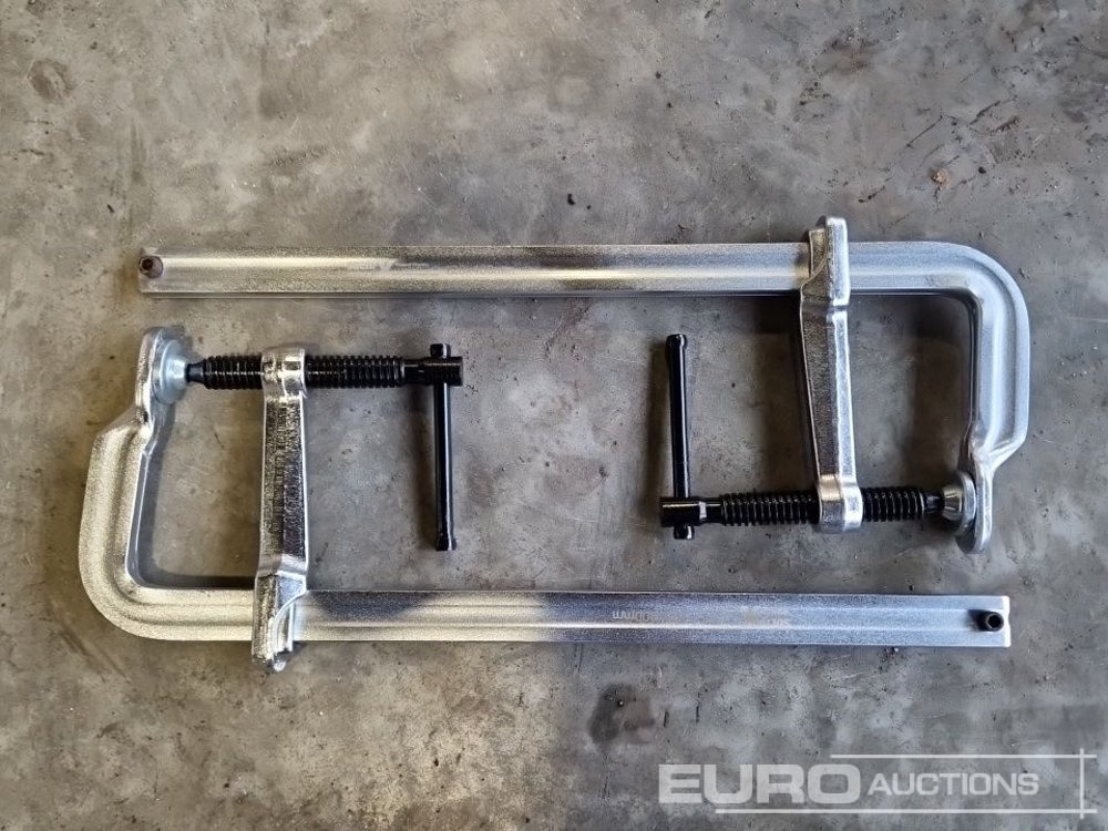 Unused Solid X Forged Welding Clamps 120mm x 400mm (2 Pieces) - Garažo įranga: foto 4 Unused Solid X Forged Welding Clamps 120mm x 400mm (2 Pieces) - Garažo įranga: foto 4