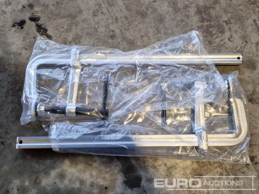 Unused Solid X Forged Welding Clamps 120mm x 450mm (2 Pieces) - Garažo įranga: foto 2 Unused Solid X Forged Welding Clamps 120mm x 450mm (2 Pieces) - Garažo įranga: foto 2