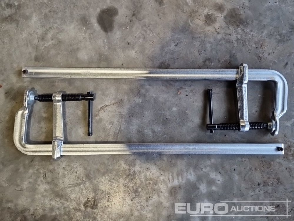Unused Solid X Forged Welding Clamps 120mm x 600mm (2 Pieces) - Garažo įranga: foto 4 Unused Solid X Forged Welding Clamps 120mm x 600mm (2 Pieces) - Garažo įranga: foto 4