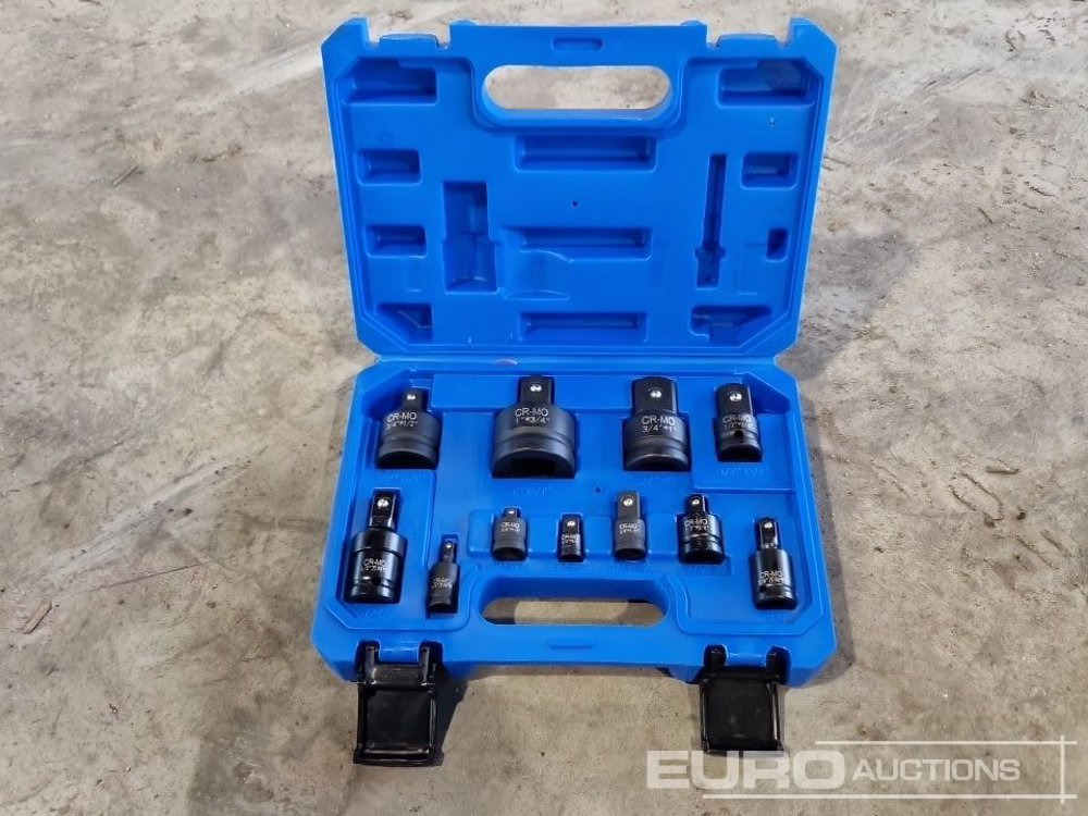 Unused Solid X Impact Universal Socket Adaptors (11 Piece Set) - Garažo įranga: foto 1 Unused Solid X Impact Universal Socket Adaptors (11 Piece Set) - Garažo įranga: foto 1