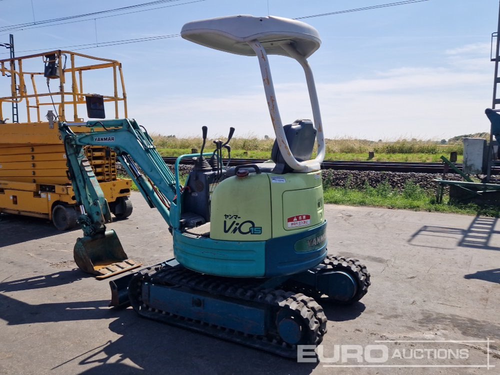 Yanmar ViO15 - Mini ekskavatorius: foto 3 Yanmar ViO15 - Mini ekskavatorius: foto 3
